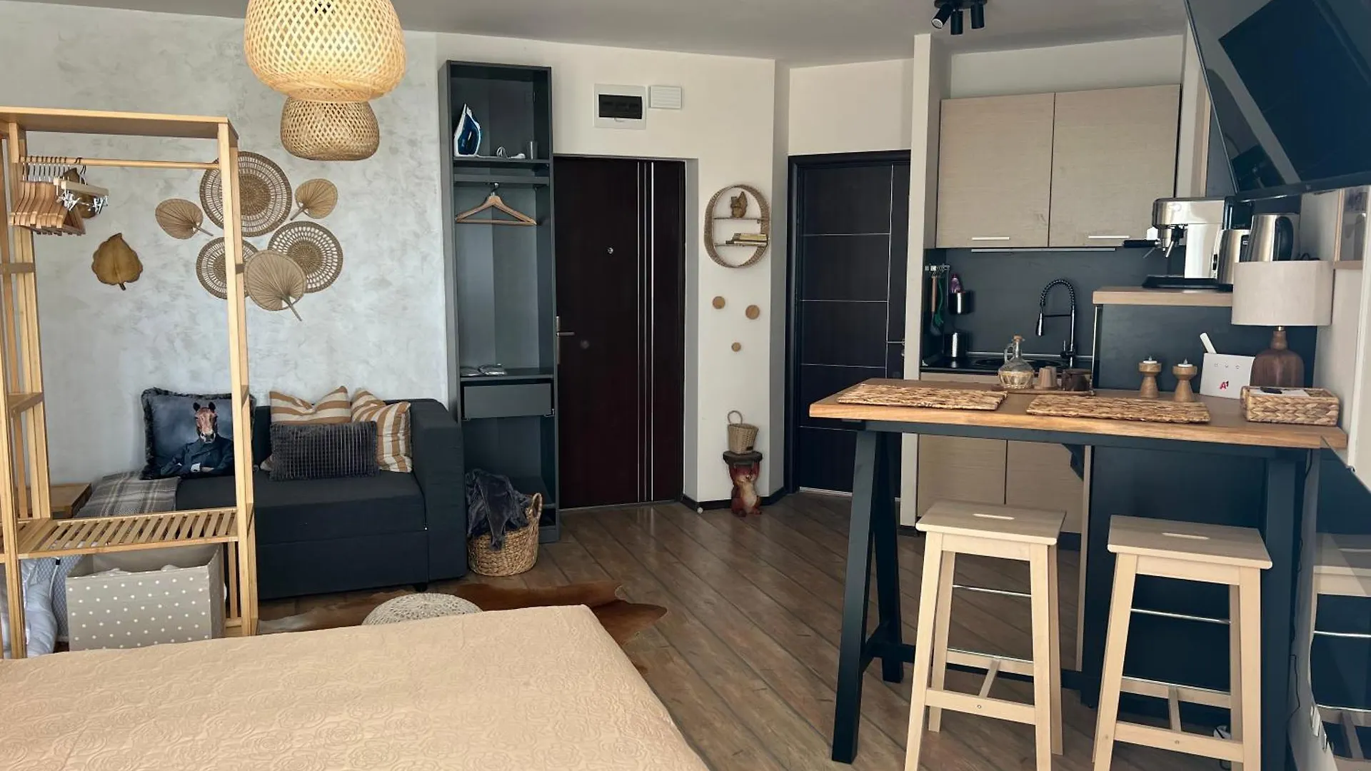 Luxury Studio In Alpinе Lodge Free Spa 반스코 0*,
