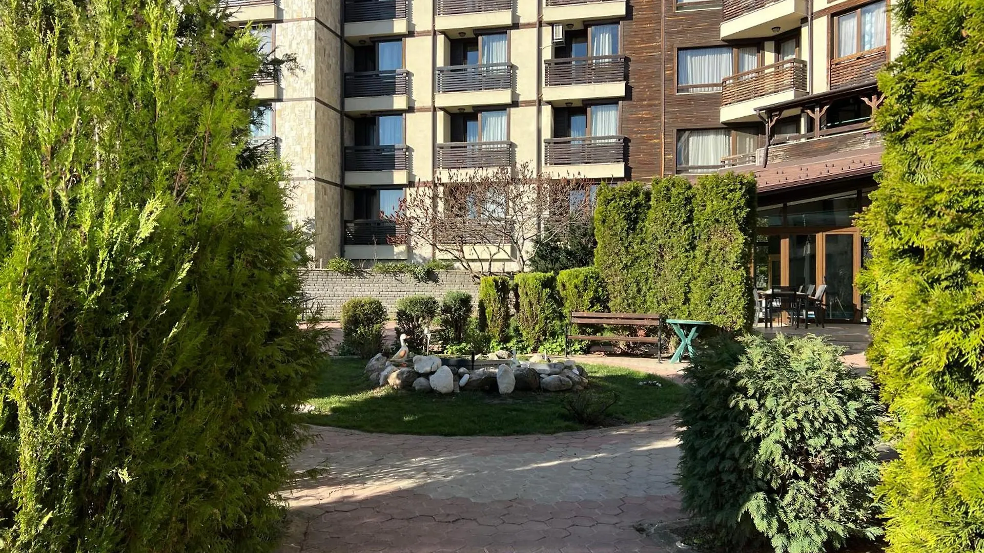 Luxury Studio In Alpinе Lodge Free Spa 반스코 아파트